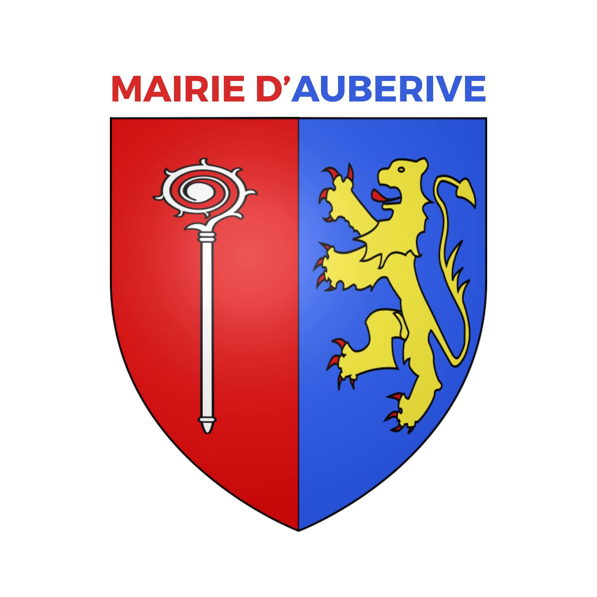Blason de la mairie d’Auberive